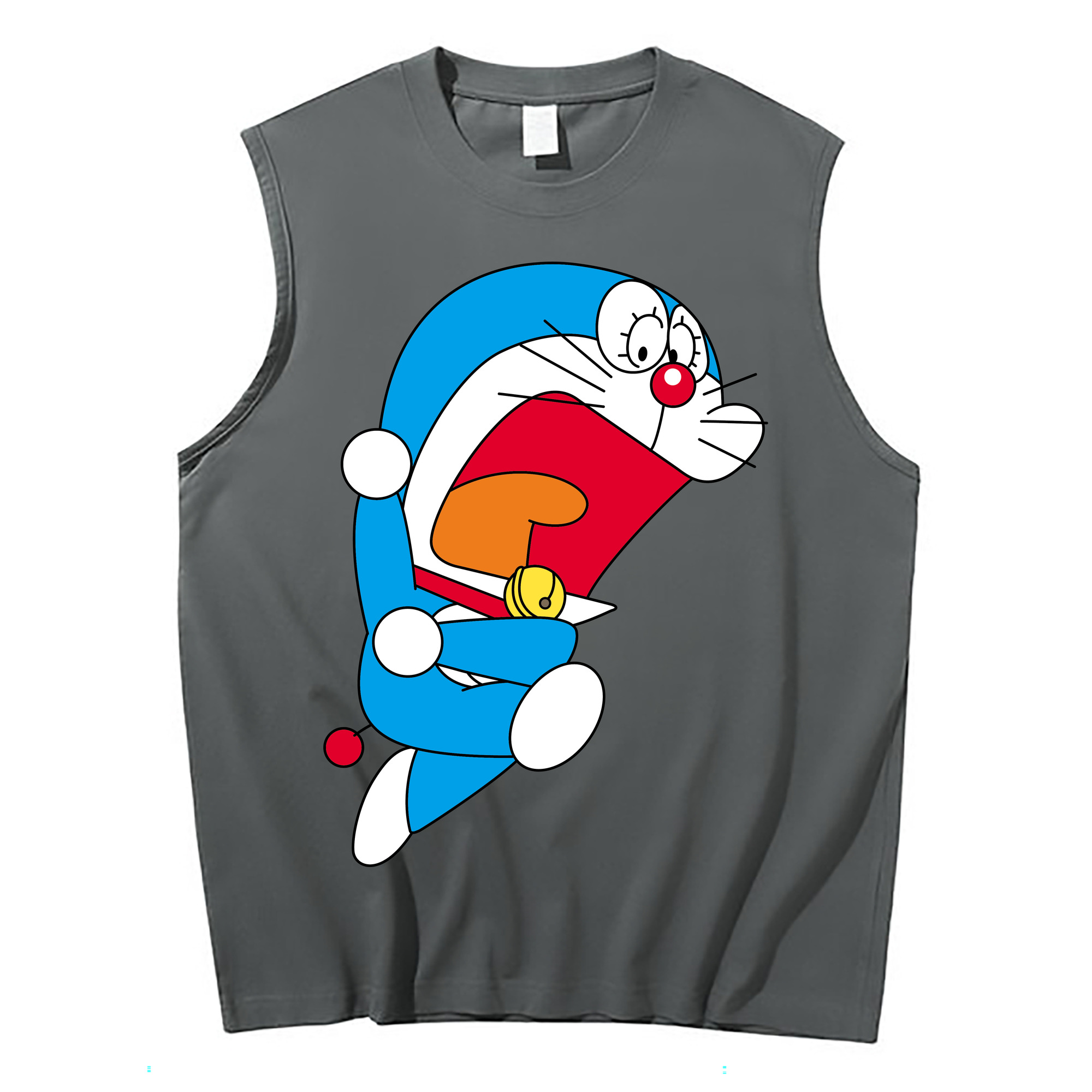 （画像用） ドラえもん Doraemon コットン100％タンクトップ（フロントプリント）